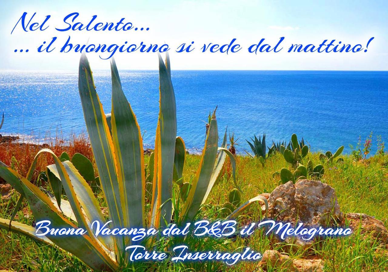 B&B Il Melograno Salento Torre Inserraglio Buitenkant foto